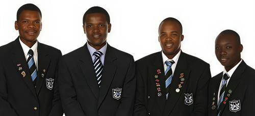 Phenyo Lekgoa, Derrick Musa, Mpho Kelosiwang, Walter Seakemong